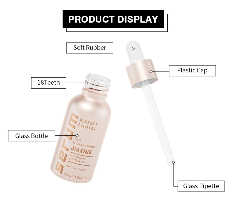 Custom Private Label Nude Color 5ml 10ml 15ml 20ml 30ml 50ml 100ml Eye Drop Hair Oil Essential Oil Cosmetic Glass Dropper Bottle