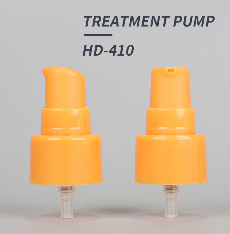 Hot Sale Colorful Cosmetic Plastic Smooth Cream Pump 18/410 20/410 24/410 Treatment Pump