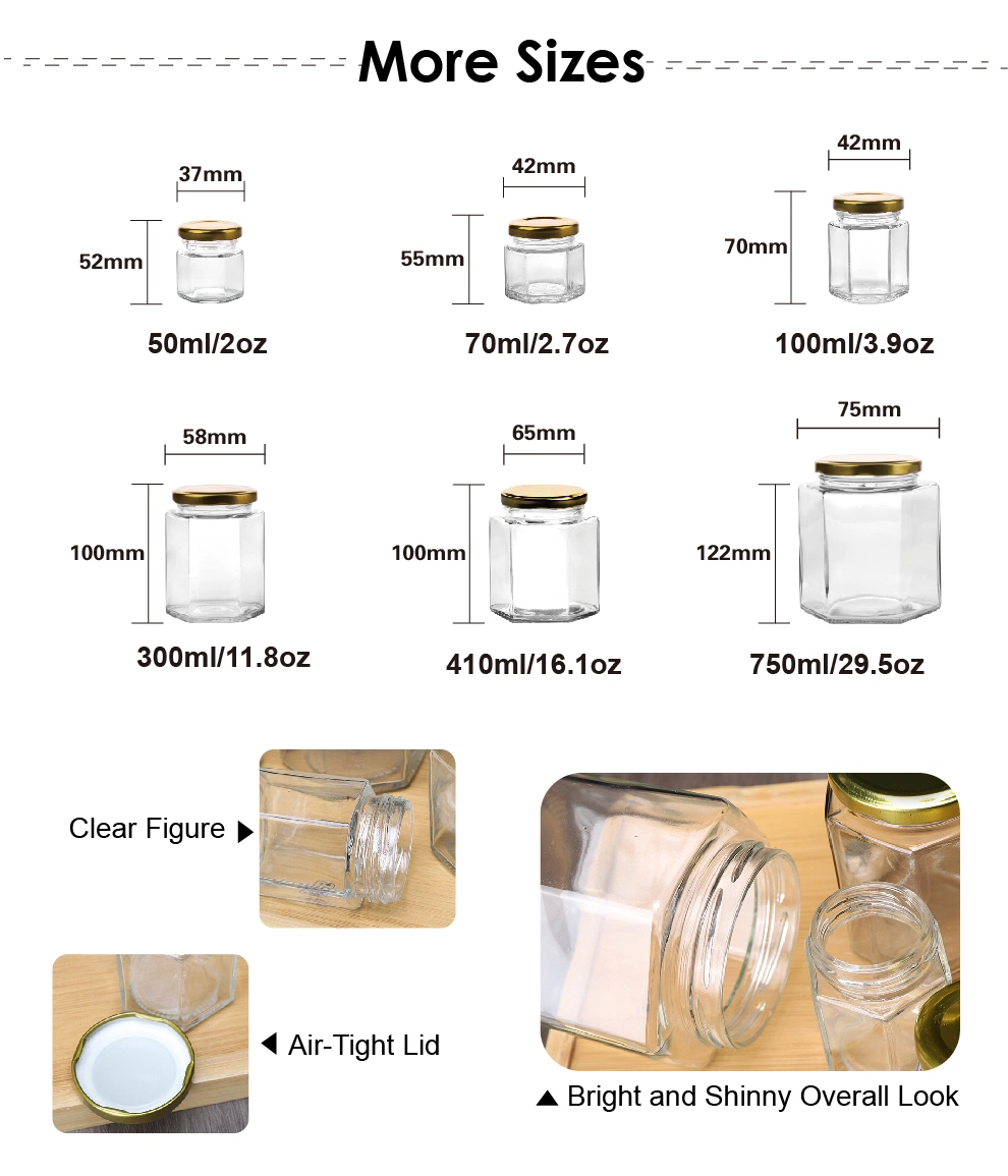 960ml Glass Storage Jar with Wooden Cover for Kitchen for Sale