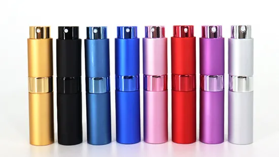 Portable Mini Perfume Bottle Refillable 5ml 8ml Refillable Perfume Atomizer