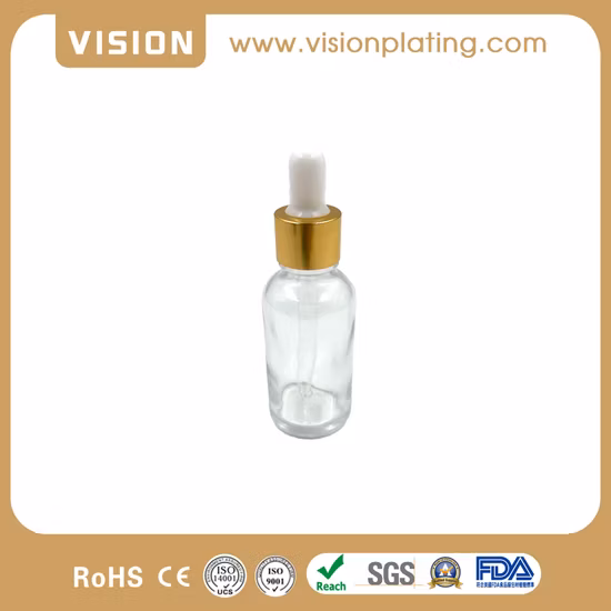 Amber Essential Oil Perfume Glass Dropper Bottle with Child-Proof Cap for Cosmetic Essential Oil and Skin Cream