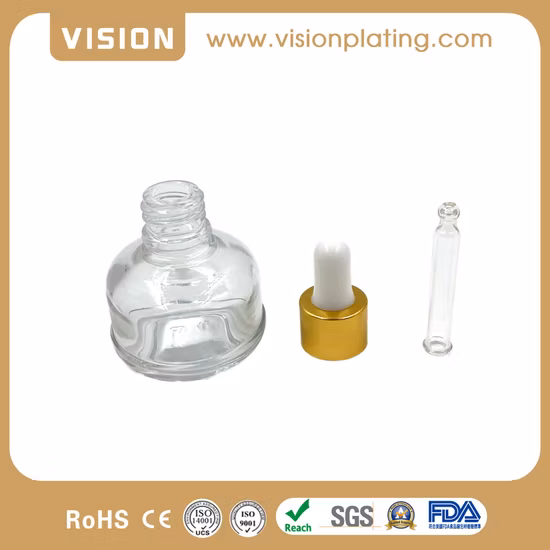 Amber Essential Oil Perfume Glass Dropper Bottle with Child-Proof Cap for Cosmetic Essential Oil and Skin Cream
