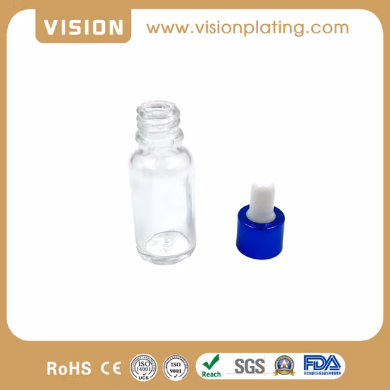 Amber Essential Oil Perfume Glass Dropper Bottle with Child-Proof Cap for Cosmetic Essential Oil and Skin Cream