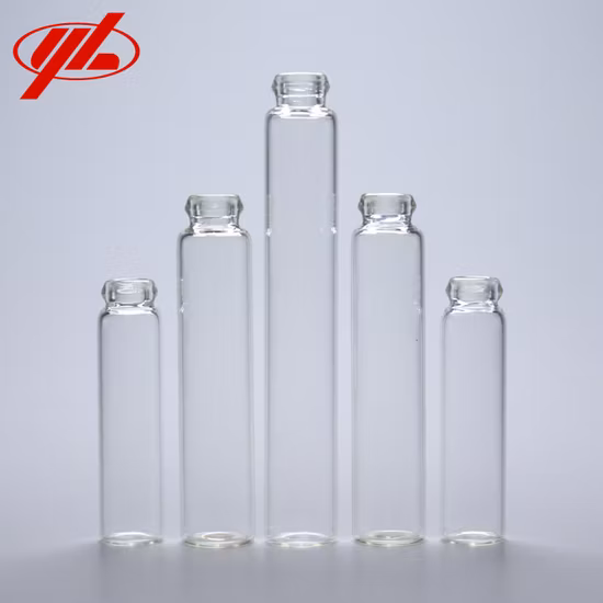Tubular Glass Vial Small Glass Bottle 1ml